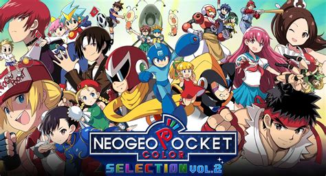 What games are included in Neo Geo Pocket Color Selection Vol. 2?