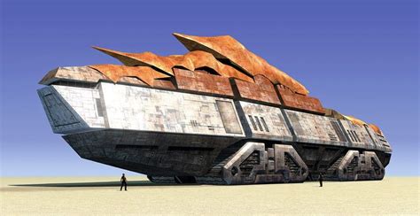 Sand Crawler on Tatooine during the Jedi Civil War era (3956 BBY). Originally used by miners ...