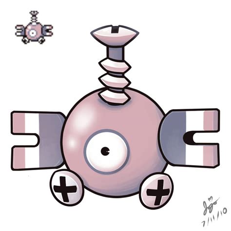 81 Magnemite by PaperBagedHead on DeviantArt