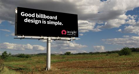 Simple Tips for Good Billboard Design | Insight Creative, Inc.