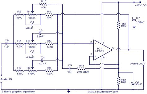 Parametric Equalizer Schematic Diagram - Wiring Diagram