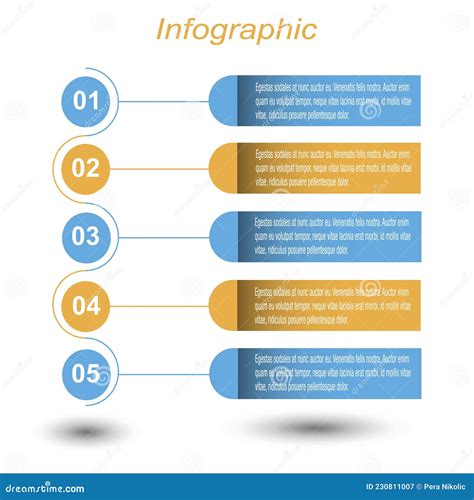 Infographic Display Template. Stock Vector - Illustration of business ...