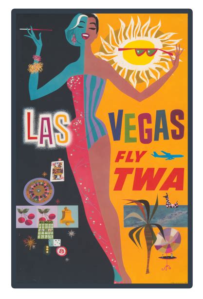 Las Vegas Travel Poster Free Stock Photo - Public Domain Pictures