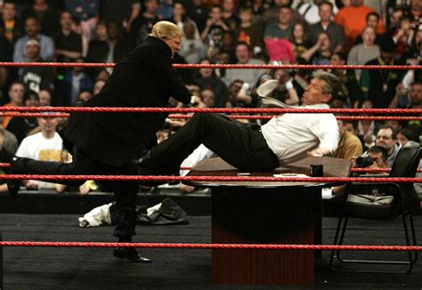 That time Donald Trump shaved Vince McMahon's hair during Wrestlemania 23