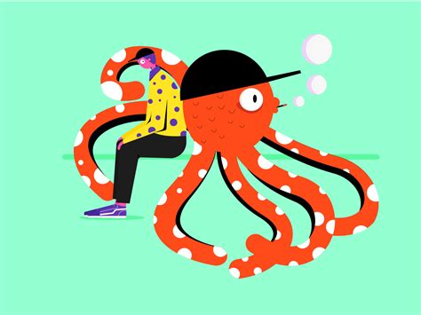 Octopus &human by Hong Phuc on Dribbble