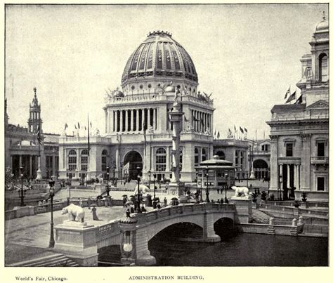 Hunt’s Administration Building at the World’s Fair, Chicago | World's columbian exposition ...