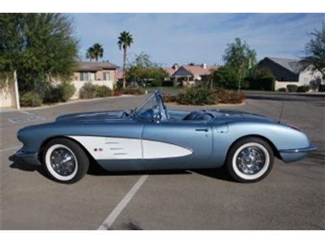 Frost Blue 1959 Chevrolet Corvette