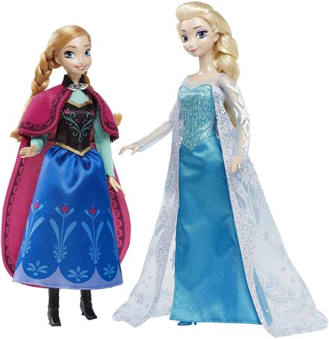 Disney Signature Collection Frozen Anna and Elsa Doll (2-Pack): Amazon.ca: Toys & Games