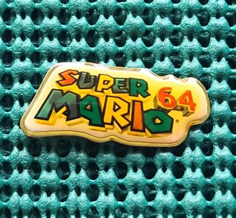 VINTAGE NINTENDO PIN badge SUPER MARIO 64 N64 rare promo CES E3 expo SNES GBA DS $150.00 - PicClick