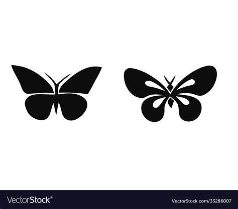 Butterfly Vector Silhouette