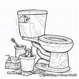 Toilet Coloring Pages  Free & Printable sketch template