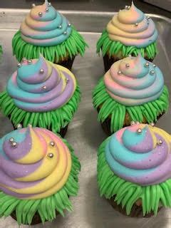 The Snackery Bake Shop | Unicorn Poop Cupcakes- 6 pack