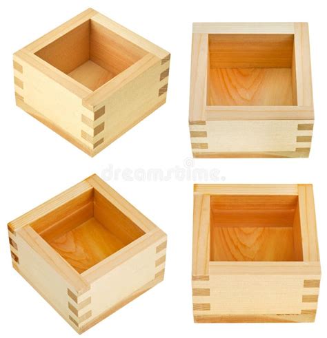 Traditional Wooden Box For Sake Stock Photo - Image of japanese, ceremonial: 35966050