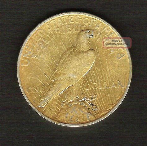 1922 - D__peace Silver Dollar__toned Xf Coin__ 901830