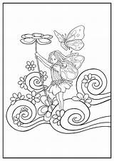 Fairy Coloring Pages Free Printable sketch template