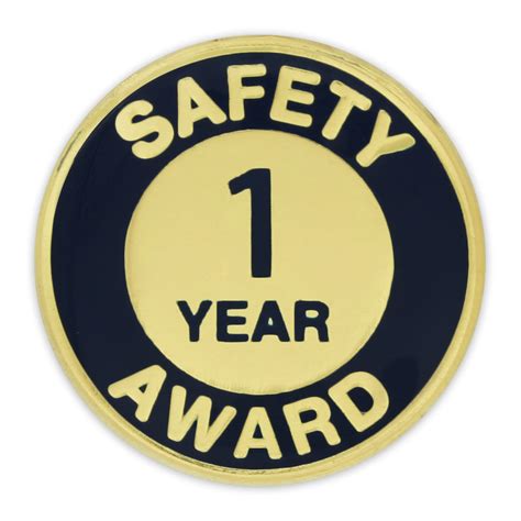 Safety Award Pin - 1 Year | PinMart