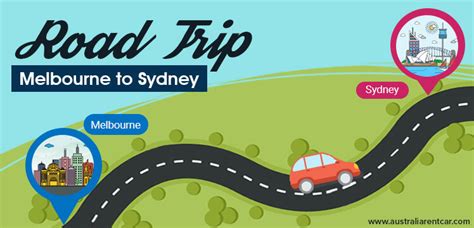 Road Trip From Melbourne to Sydney in Rental Car