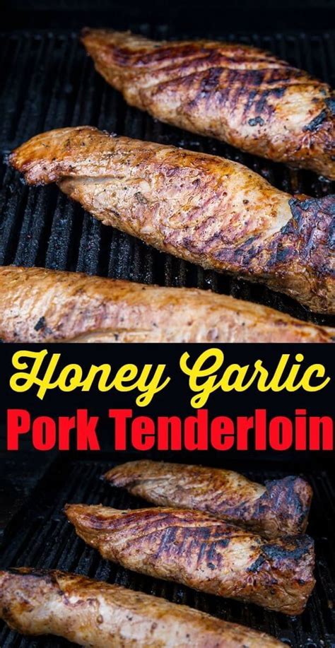 Honey garlic pork tenderloin marinade – Artofit