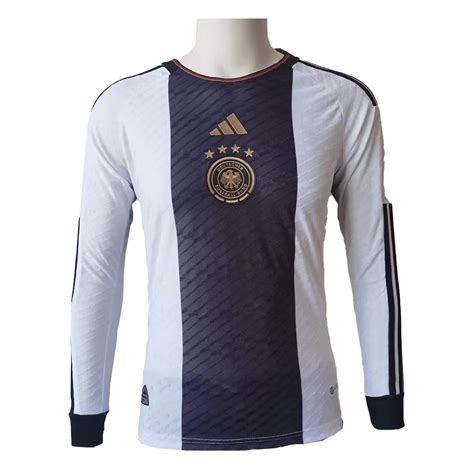 Authentic Germany Home Long Sleeve Soccer Jersey 2022 | Gogoalshop