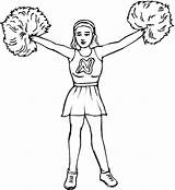 Coloring Pages  Cheerleading Coloring Pages Free sketch template