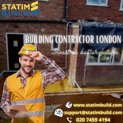 Building Contractor London - Invest In Better Future | Building ...