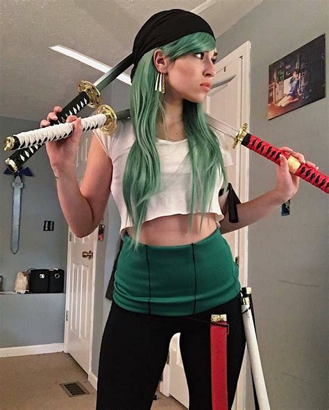 #starsofcosplaygirl @seventhssage as Roronoa Zoro . Please check out my other pages: @cosplay ...