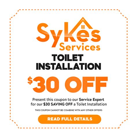 Coupons - Plumber Waldorf MD Sykes Services