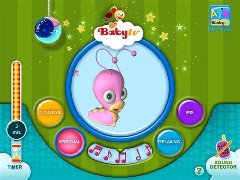 BabyTV Launches iPhone & iPad Musical Bedtime App for Toddlers