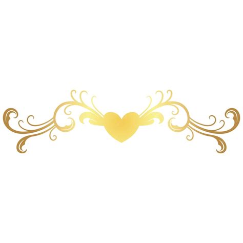 Premium Vector | Gold floral ornament border vector