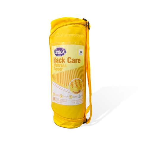 Uratex® Foam Back Care Mattress Topper in Yellow