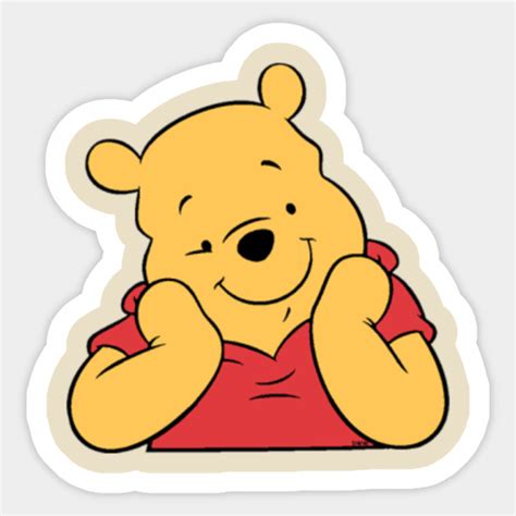 Винни [Winnie the pooh] - Winnie The Pooh - Sticker | TeePublic