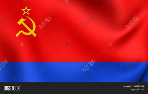 Flag Azerbaijan Ssr Image & Photo (Free Trial) | Bigstock