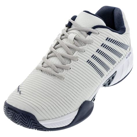 K-Swiss Juniors` Hypercourt Express 2 Tennis Shoes Vaporous Gray and ...