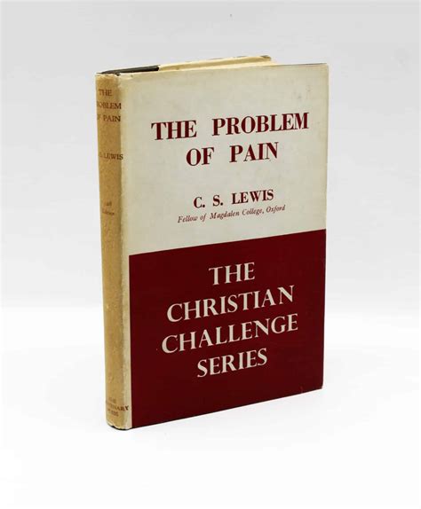 The Problem of Pain by C. S. Lewis - Crucible Books