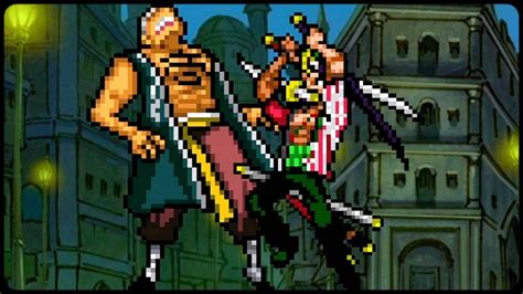 RORONOA ZORO VS DAZ BONES (Mister 1) - EPIC MUGEN BATTLE - YouTube