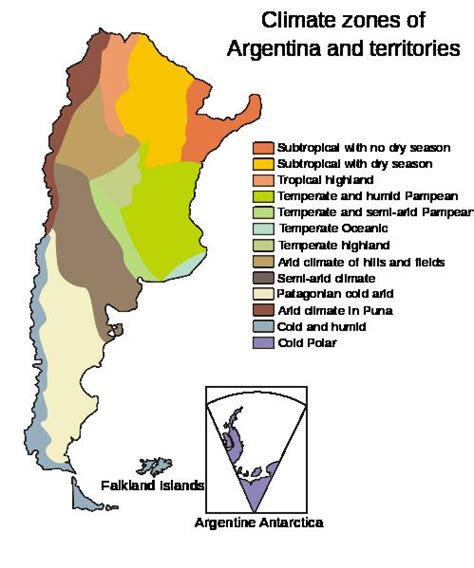 ARGENTINA Climate and Weather - The World of Info