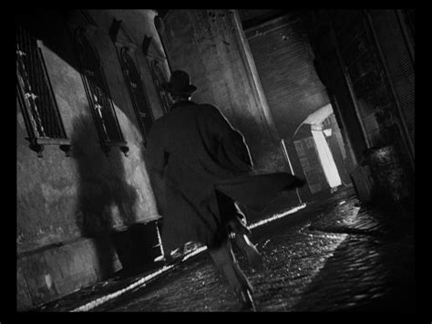 The Third Man (1949) - This shot shows a canted angle or "Dutch Tilt " to reinforce the ...