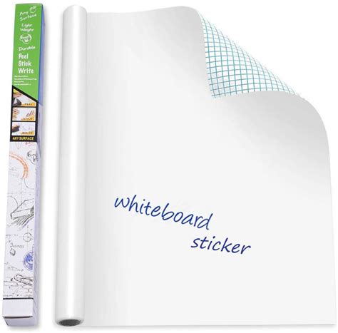 Self-Adhesive Whiteboard Wall Decal Sticker, 17.7" X 78.7" Extra Large