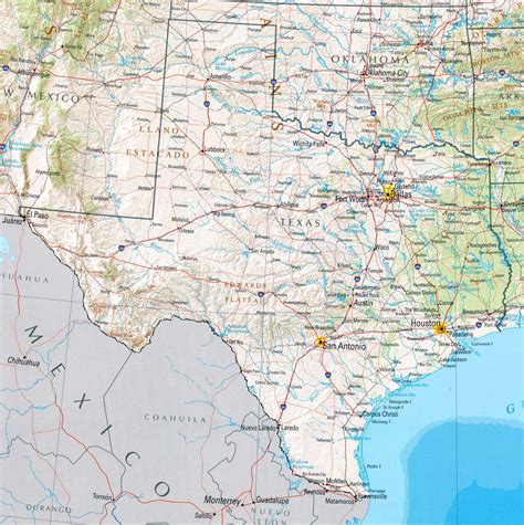 Texas Map 2002 • Mapsof.net