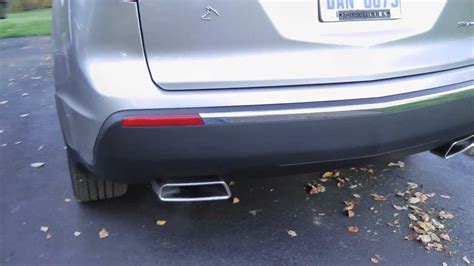 Acura MDX exhaust sound - YouTube