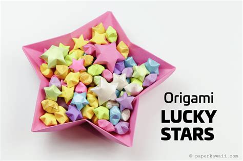 How to Make Origami Lucky Stars