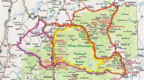 Map Of New England Fall Foliage Route - Helyn Kynthia