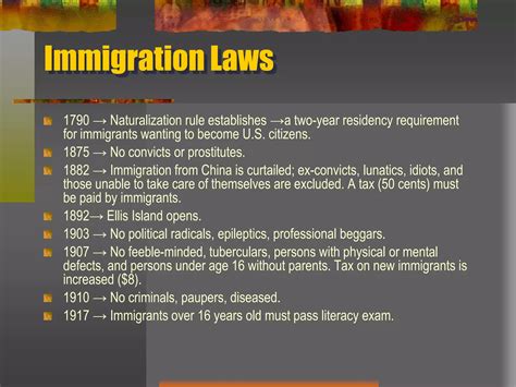 History of Immigration | PPT