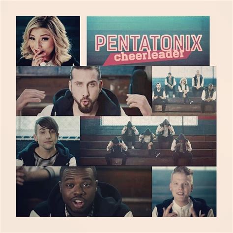 Pentatonix - "Cheerleader" - #soon | Pentatonix, Cheerleading, Baseball cards