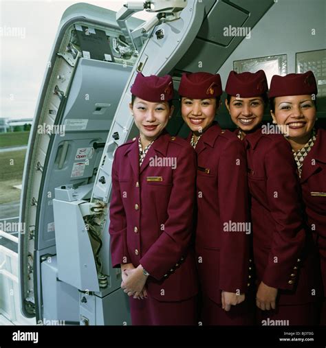 Qatar Airways Cabin Crew Uniform