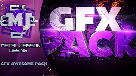 GFX PACK / AWESOME PACK. - YouTube