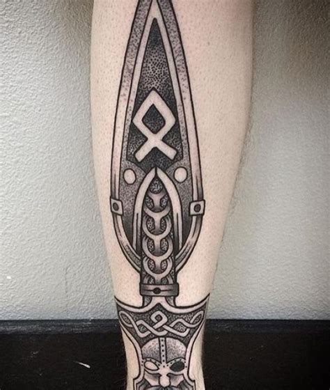 Viking Gungnir Tattoo: Meaning and designs | Art and Design