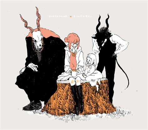 mucknagabe | Ancient magus bride, Character art, Anime art