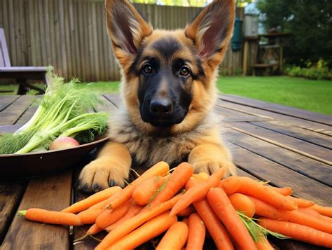 Can German Shepherd Puppies Eat Carrots?