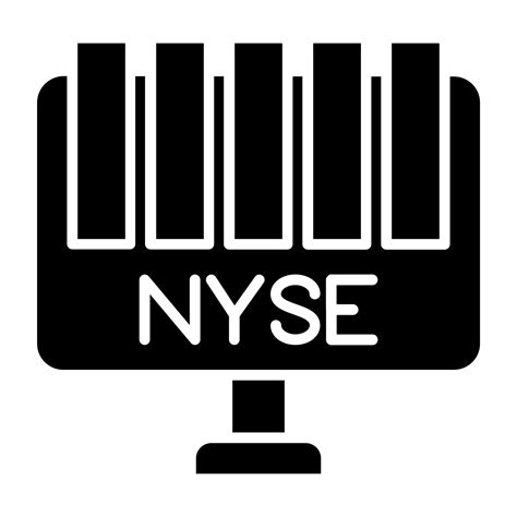 Nyse Icon Style 21655656 Vector Art at Vecteezy